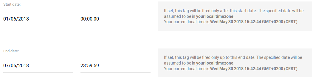 mtm tag advanced settings