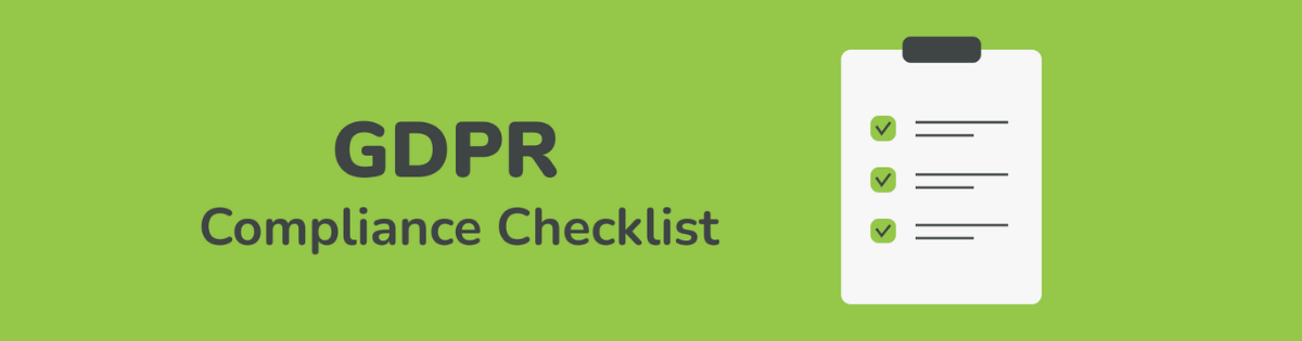 GDPR compliance checklist