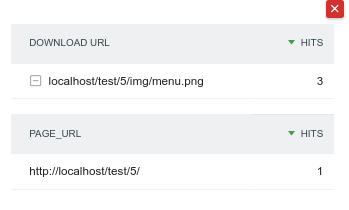 matomo add code download url custom report