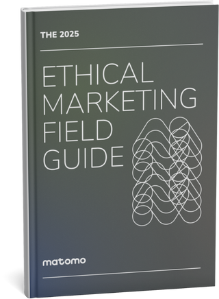 Image of a book titled 'Ethical Marketing Field Guide'