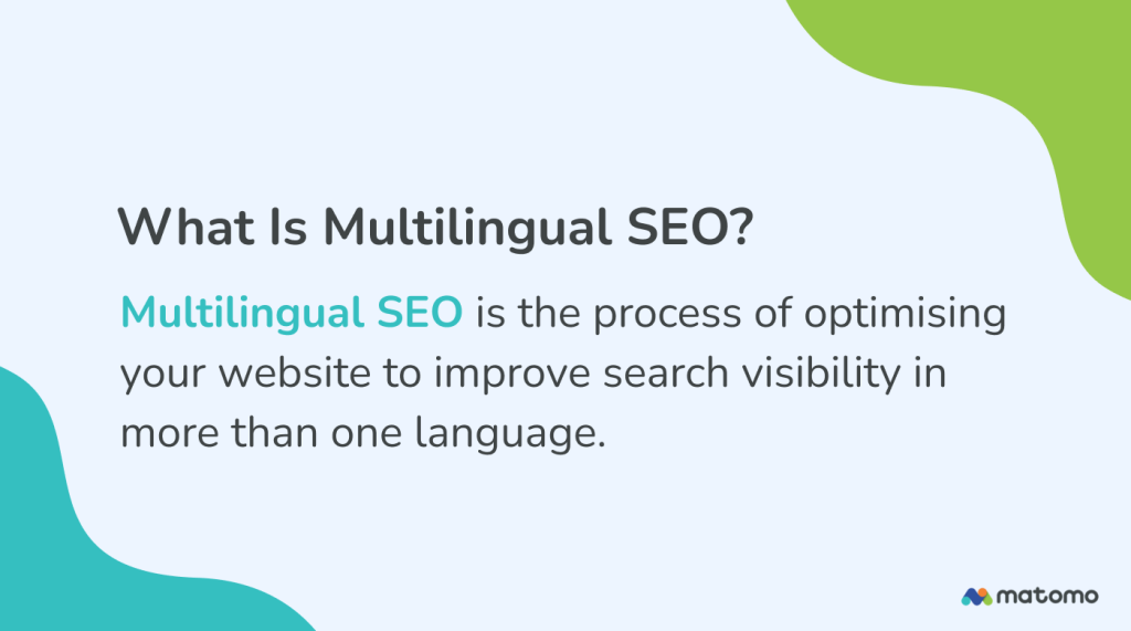 A definition of multilingual SEO