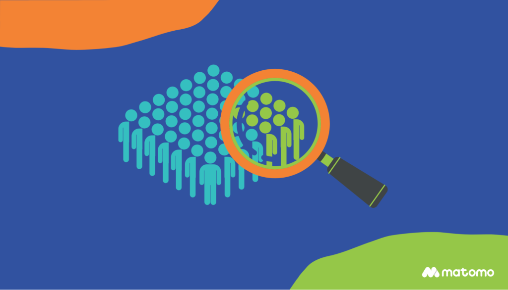 Microscope hovering over small portion of the population