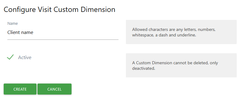 add matomo visit dimension