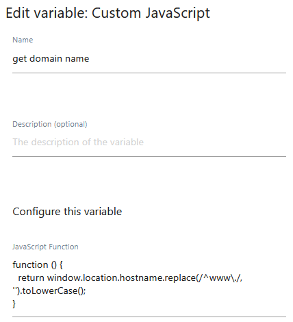 add javascript function variable
