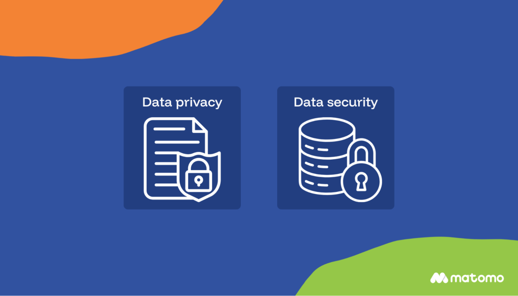 data privacy and data security with matomo